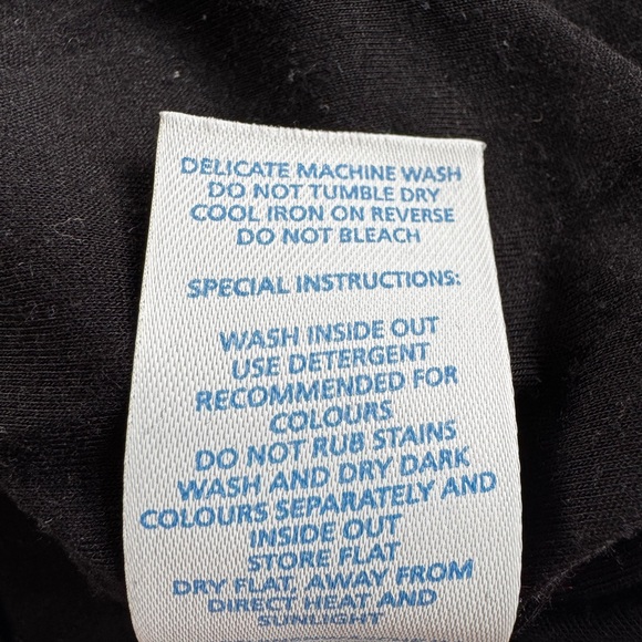 Boden Black Cowl Neck Geometric Cotton Lined Summer Midi Dress Size 6 - Picture 5 of 9